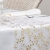100%Mosel Tischläufer Sterne, in Gold/Metallic (28 cm x 5 m), Tischband aus Organza, edle Tischdeko für Weihnachten & Adventszeit, Festliche Dekoration zu besonderen Anlässen - 4