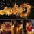 200 LED Lichterkette Innen Warmweiß für Weihnachtsbaum Weihnachten Innen Zimmer 8 Funktiontyp-Memory-Verlaengerbar Weihnachtsbeleuchtung - 3