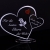 Acryl Schild in Herz Form Für die besten Eltern der Welt die perfekte Geschenkidee, mit Lasergravur, Geschenk, 205 mm x 170 mm (Für die besten Eltern der Welt!) - 2