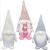 Aujuy Weihnachtswichtel, handgefertigt, schwedische Tomte Zwerge, Weihnachtsmann-Figuren, Elfe, Plüschpuppe, Weihnachtsdekoration (A2) - 4