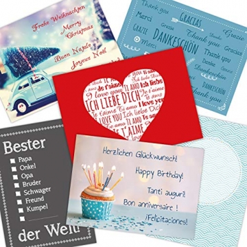 BIERE DER Welt Geschenk Box Männer + inkl Bierbuch + inkl Geschenkkarten + Bier Geschenke + Geburtstags Geschenke - 6