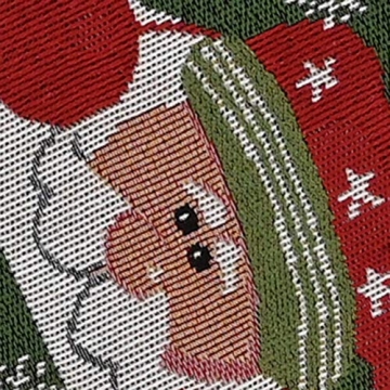 Blanketswarm Tischläufer, Weihnachts-Tischwäsche, Weihnachtsmann, Elch, Tischdecke, Tischdecke für Familienessen, Party, Zuhause, Urlaub, Dekoration, 35 x 180 cm - 5