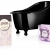 BRUBAKER Cosmetics Bade-Geschenkset Lavendel Vanille mit Deko Badewanne schwarz 9-teilig - 4