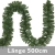 Casaria Weihnachtsgirlande 5m Girlande 100 LEDs Weihnachten Innen Außen IP44 Weihnachtsdeko Tannengirlande warmweiß - 4