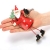 com-four® 2-teilges Hängedeko Set aus Metall - Weihnachtsmannfigur und Schneemannfigur zum Aufhängen - weihnachtliche Dekoration - Weihnachtsdeko - 3