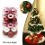 com-four® 24x Weihnachtskugeln, Christbaumkugeln aus echtem Glas für Weihnachten, Baumschmuck für den Christbaum, Ø 6 cm - 2