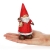 com-four® 2X Deko-Weihnachtsmann stehend - Weihnachtsmannfigur aus Kunststoff - dekorativer Santa zum hinstellen [Auswahl variiert] - 2