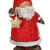 com-four® 2X Deko-Weihnachtsmann stehend - Weihnachtsmannfigur aus Kunststoff - dekorativer Santa zum hinstellen [Auswahl variiert] - 4
