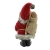 com-four® 2X Weihnachtsmannfigur zum Aufhängen aus Kunststoff, mit Jutesack, Filzmantel und Glöckchen an der Mütze - 4