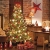 FairyTrees künstlicher Weihnachtsbaum NORDMANNTANNE, grüner Stamm, Material PVC, inkl. Holzständer, 180cm, FT14-180 - 3