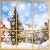 Fensterbilder Weihnachten, 228 Schneeflocken Fenstersticker, Weihnachtsdeko Fenster,Fensteraufkleber PVC Fensterdeko Selbstklebend, für Türen Schaufenster Vitrinen Glasfronten Deko - 3