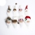 Gleisnut. 2019 Weihnachtsbaum Set-Top-Weinflasche Sets Herz verzierte Weihnachtstischdekorationen (Acht-Pakete) (Color : Eight-piece suit, Size : 30 * 13cm) - 2