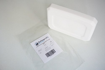 Glycerinseife Rohseife Seifenbasis - Transparent/Weiß (SLS-Frei) (1kg Weiß 1kg Transparent) - 2