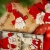 Heitmann Deco Christbaum - Schmuck - Weihnachtswichtel - Mädchen - Jungen - Anhänger - 8er Set - Deko - rot,weiß - ca. 7,5 x 7,4 x 2,5 cm - 4
