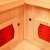Home Deluxe – Infrarotkabine Redsun L – Keramikstrahler, Holz: Hemlocktanne, Maße: 153 x 110 x 190 cm | Infrarotsauna für 2-3 Personen, Sauna, Infrarot, Kabine - 4