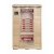 Home Deluxe – Infrarotkabine Redsun M - Keramikstrahler, Hemlocktanne, Maße: 120 x 105 x 190 cm | Infrarotsauna für 2 Personen, Sauna, Infrarot, Kabine - 1