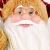 JOAN Weihnachtsmann-Figur, stehend, hohe Details, lebensechte Weihnachtsmannpuppe, Heimdekoration, 30 cm - 4