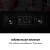 Klarstein Graz Elektrischer Kamin mit Flammeneffekt - Elektrokamin, E-Kamin, 1000/2000 Watt, bis zu 30 m², Thermostat, Heizfunktion, stufenlos dimm- und heizbar, PanoramaView, schwarz - 4