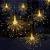 LED Lichterkette, Queta Lichtkette mit Fernbedienung Outdoor Weihnachtslichterkette Batteriebetrieben, explodierendes Feuerwerk, Warmweiß (120 Lichter) - 1