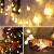 Lichterkette strombetrieben B-right 100 LED Globe Lichterkette, Lichterkette warmweiß, Innen und Außen Lichterkette glühbirne Fernbedienung, Lichterkette für Weihnachten Hochzeit Party Weihnachtsbaum - 2