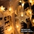 lichtervorhang fenster led,LED Schneeflocke Lichterketten,Lichtervorhang Lichter Weihnachtsbeleuchtung,LED Lichterkette,LED Lichterkette mit Schneeflocken,Weihnachten Deko Party Festen (Farbe-1) - 3