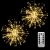 Lixada Feuerwerk LED Licht, 150 LEDs Weihnachten Lichterketten mit Fernbedienung dekorative hängende Starburst Lampe für Indoor Outdoor Home Parties Hochzeit Hofgarten (2 Stück) - 1