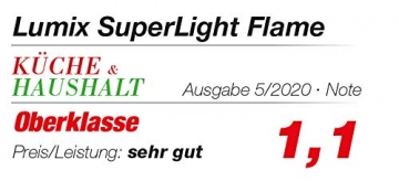 Lumix KRINNER Superlight Flame12er Basis-Set kabellose LED Christbaumkerzen, Kunststoff, Elfenbein, 9 cm - 9