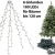 Lunartec Christbaum LED Überwurf: Weihnachtsbaum-Überwurf-Lichterkette mit 6 Girlanden & 180 LEDs, IP44 (Lichternetz für Tannenbaum innen) - 2