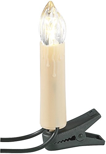 Lunartec LED Tannenbaum Outdoor: LED-Weihnachtsbaum-Lichterkette, 20 LED-Kerzen IP44 (Outdoor) (LED Weihnachtskerzen Outdoor) - 3