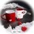 Mia Mio - Kaffeetassen/Küssende Tassen Set Geschenke zur Hochzeit für Frauen/Männer/Freund/Freundin aus Keramik (Rot) - 3