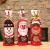 #N/V Weihnachtliches Rotweinflaschenhalter-Abdeckung, Tasche, Elfe, Champagner, Rotweinflaschen, Dekoration, Weihnachtstischdekoration - 2