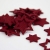 Oblique Unique® 24 Filz Sterne Weihnachtsdeko Tischdeko Weihnachten Deko 3 Motive - Farbe wählbar (Rot) - 2