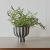 OYOY Living Toppu Bowl White / Black - Deko Schale Vase Schwarz / Weiß Gestreift aus Keramik - Ø15 x H13 cm - L10231-101 - 3