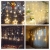 SALCAR Lichterkette mit LED Kugel 12 Sterne 138 Leuchtioden Lichtervorhang 8 Modi Innen & Außenlichterkette Wasserdicht Dekoration für Weihnachten - 4