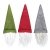 SENLUO Weinflaschen-Abdeckung, klassische gesichtslose Weihnachtsmann-Geschenktüten, aktualisierte Weihnachtstischdekoration für Urlaubsparty-Dekoration (3 verschiedene Farben) - 1