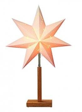 Star Stern""Karo Mini"" Material: Holz/Papier, Farbe beige, Höhe, 55 x 34 cm - 1