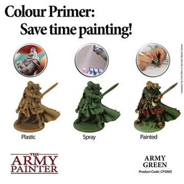 The Army Painter | Colour Primer - Army Green | 400ml | Acryl-Spray | Grundierung | für Modellmalerei - 2