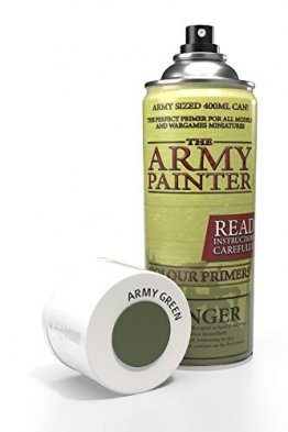 The Army Painter | Colour Primer - Army Green | 400ml | Acryl-Spray | Grundierung | für Modellmalerei - 1