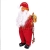 Weihnachtsmann-Figur aus Plüsch, sitzendes Regal, Weihnachtsmann, Weihnachtsfeier, flexible Ornamente, gefüllte Dekoration für Zuhause, Büro, Tisch - 3