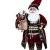 Weihnachtsmann Figurenpuppe 30/45cm Weihnachtsfigur Weihnachtsdeko Weihnachtsschmuck, Roten Robe-Verzierung, Weihnachten für Kinderfamilie und Freunde - 1