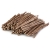WINOMO 100pcs Holzblock Sticks für DIY Handwerk 10CM langen 0,3-0,5 CM im Durchmesser (Holzfarbe) - 4