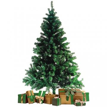 Wohaga® Künstlicher Weihnachtsbaum Tannenbaum inklusive Christbaumständer 180cm / 600 Spitzen Weihnachtsdekoration künstliche Tanne - 1