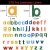 ZITFRI Magnetische Buchstaben und Zahlen für Kinder 106 Stück Alphabet Magnete Nummer Spielzeug Lernspielzeug: 78 Buchstaben, 20 Zahlen und 8 Symbole - 3