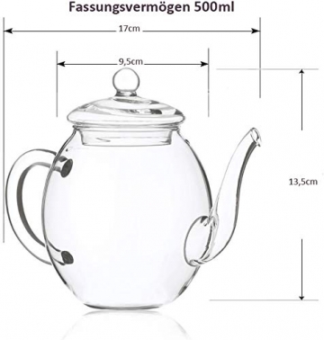 Creano Teeblumen Mix - Geschenkset Erblühtee Frühjahrslese mit Glaskanne Weißer Tee in 6 Sorten, Teerosen, Teeblume, Blooming Tea, Geschenk für Frauen, Mutter, Teeliebhaber - 7