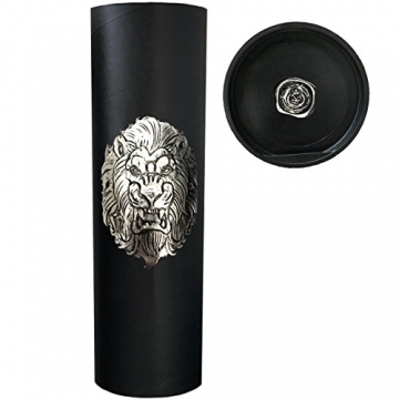 Das Sekt Geschenkset LÖWE | Luxus Cuvée mit Silber Löwen Symbol als Geschenk für Sternzeichen Löwe - 2