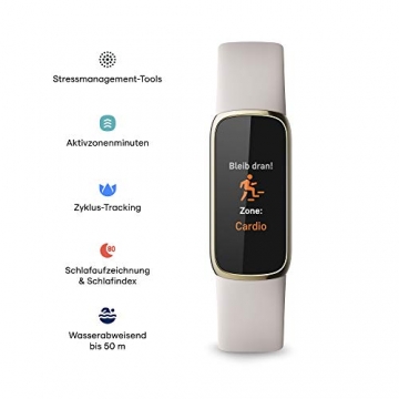 Fitbit Luxe: Tracker für Fitness & Wohlbefinden mit bis zu 5 Tagen Akku, Stressmanagement-Tools und Aktivzonenminuten - 2