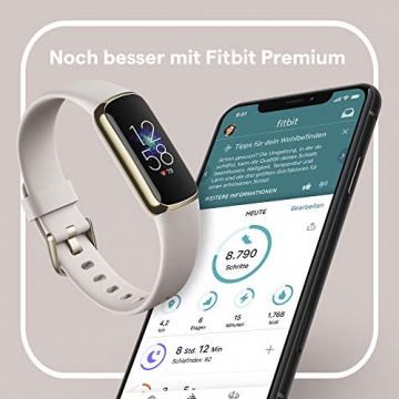 Fitbit Luxe: Tracker für Fitness & Wohlbefinden mit bis zu 5 Tagen Akku, Stressmanagement-Tools und Aktivzonenminuten - 6