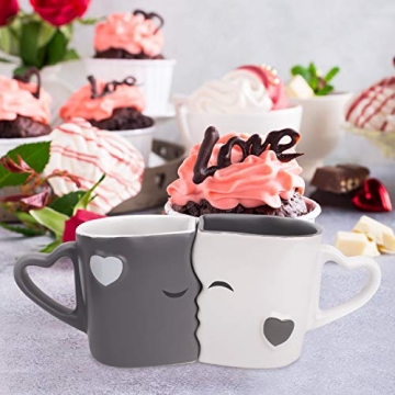 Freundin Eltern Mia ♥ Mio Kaffeetassen Küssende Tassen Set Geschenk Freund