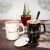 S_CUBE Kaffeetassen Marmor Tassen Set Kaffeebecher Mug Set Keramik 380ml mit Luxus Geschenkbox Eltern Geschenk (Best Dad & Best Mom) - 3
