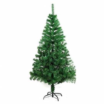 COOSNUG 210cm Weihnachtsbaum Künstlich Grün unechter Tannenbaum mit Metall Christbaum Ständer Schwer entflammbar - 1